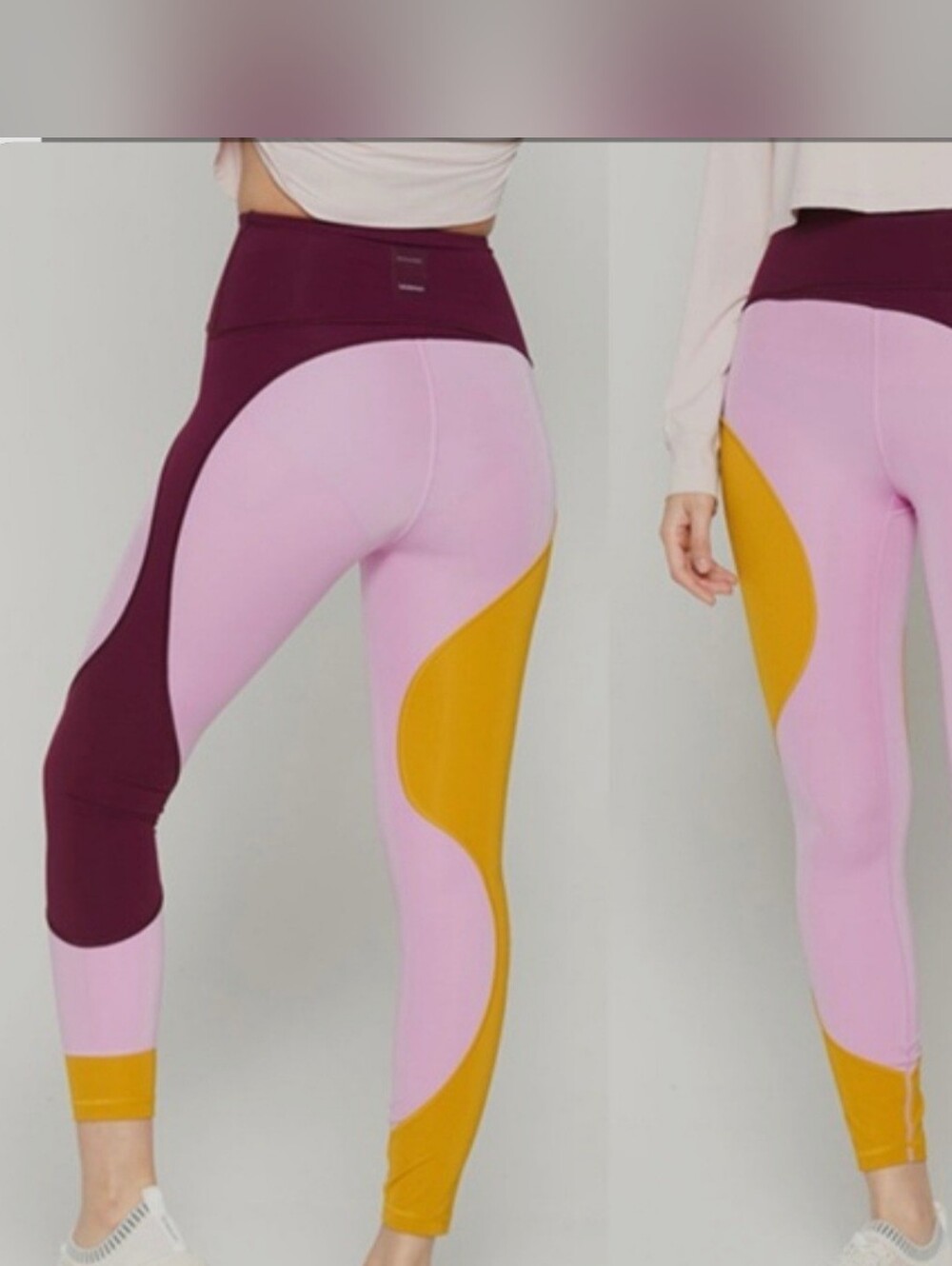 Raksanda X Lululemon Colorblock High-Waist Leggings